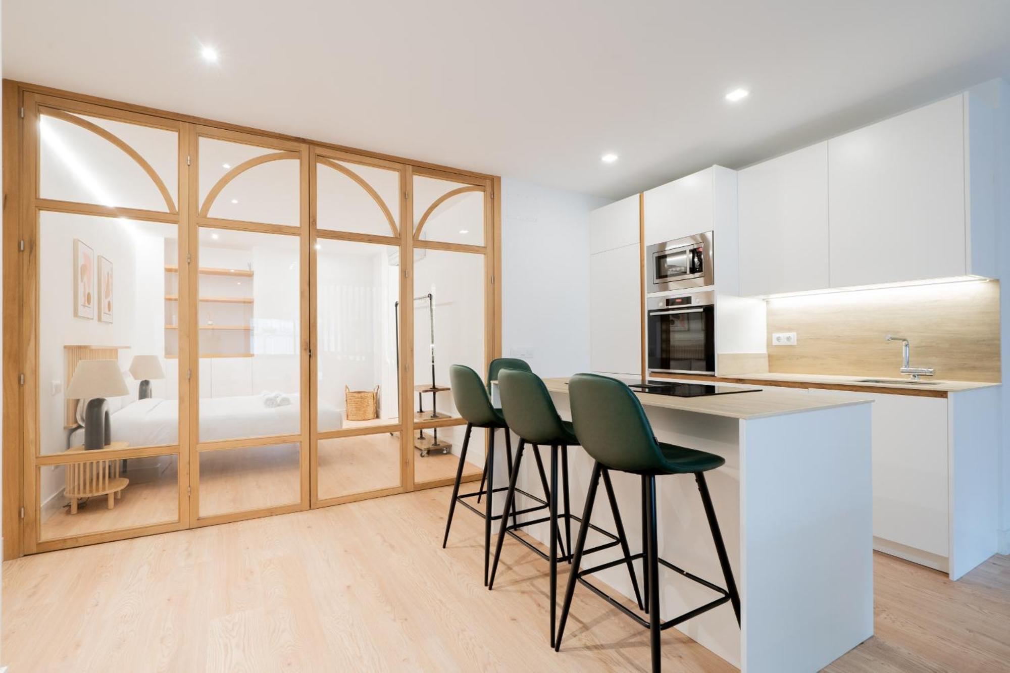 Appartamento Apartamento Reformado De Lujo En Gran Via Madrid Esterno foto